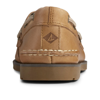 Leeward 2 Eye men's boat shoe in sahara #colour_sahara