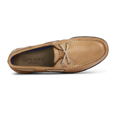 Leeward 2 Eye men's boat shoe in sahara #colour_sahara