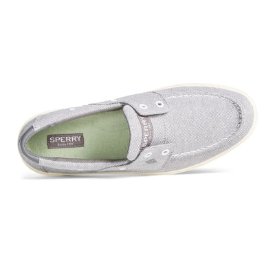 Outer Banks 2-Eye Washed men's sneaker in grey #colour_grey