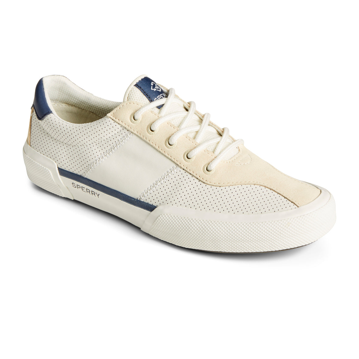 Soletide Racy Men's sneaker in green #colour_white-navy