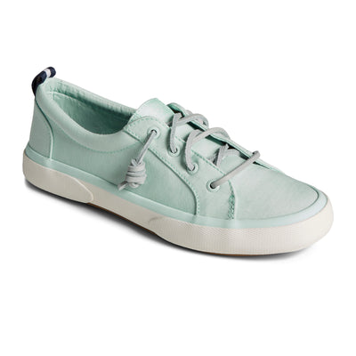 Pier Wave Leather women's sneaker in light blue #colour_light-blue